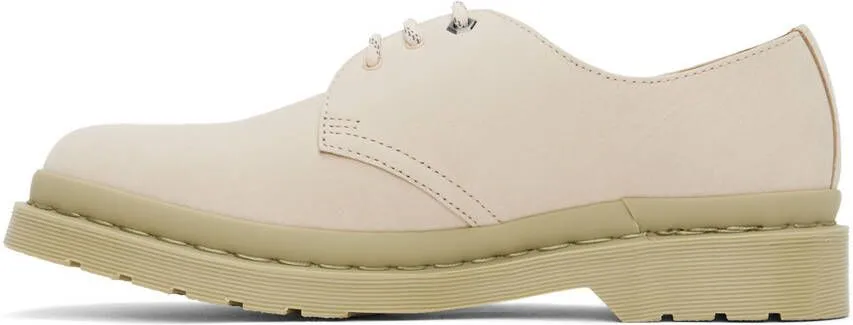 Dr. Martens Off-White Mono Milled Oxfords