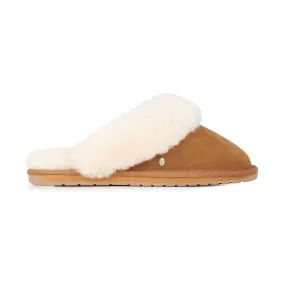 EMU Jolie Suede Slippers - Brown