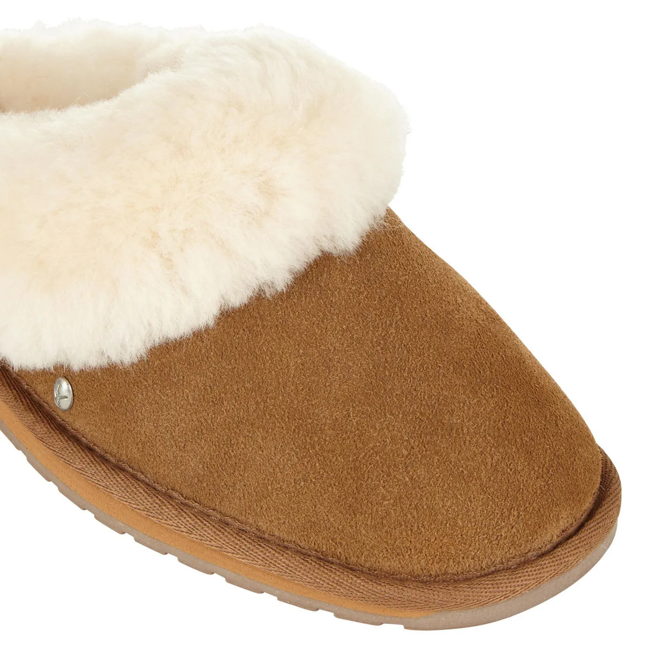 EMU Jolie Suede Slippers - Brown