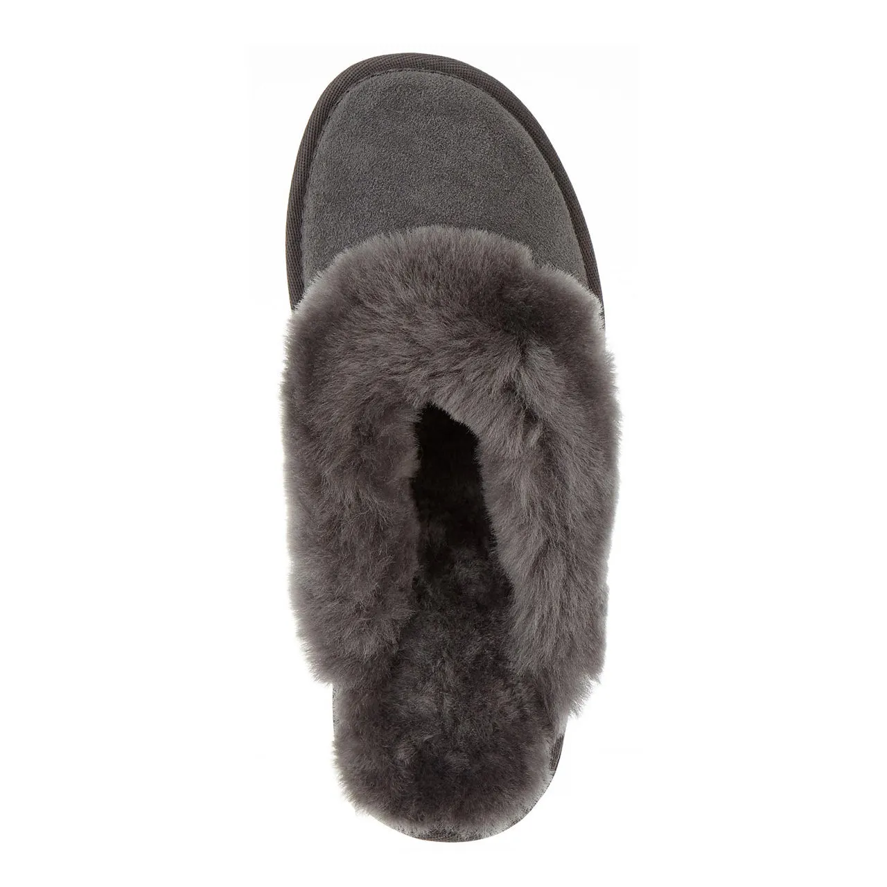 EMU Jolie Suede Slippers - Charcoal