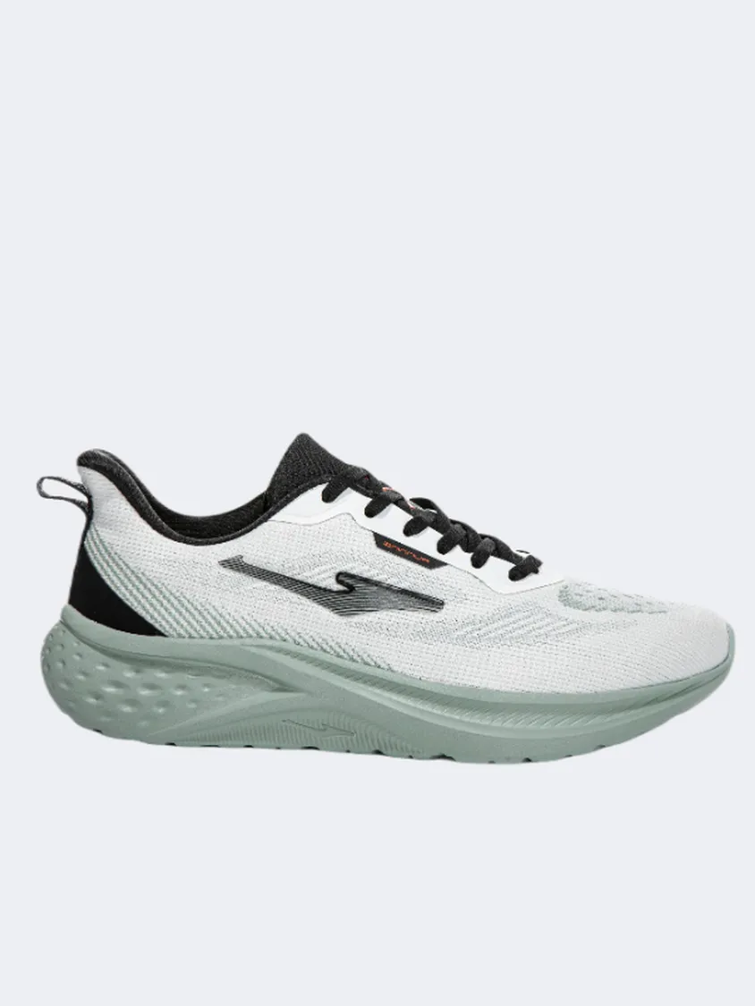 Erke Cushioning Men Running Shoes Light White/Black