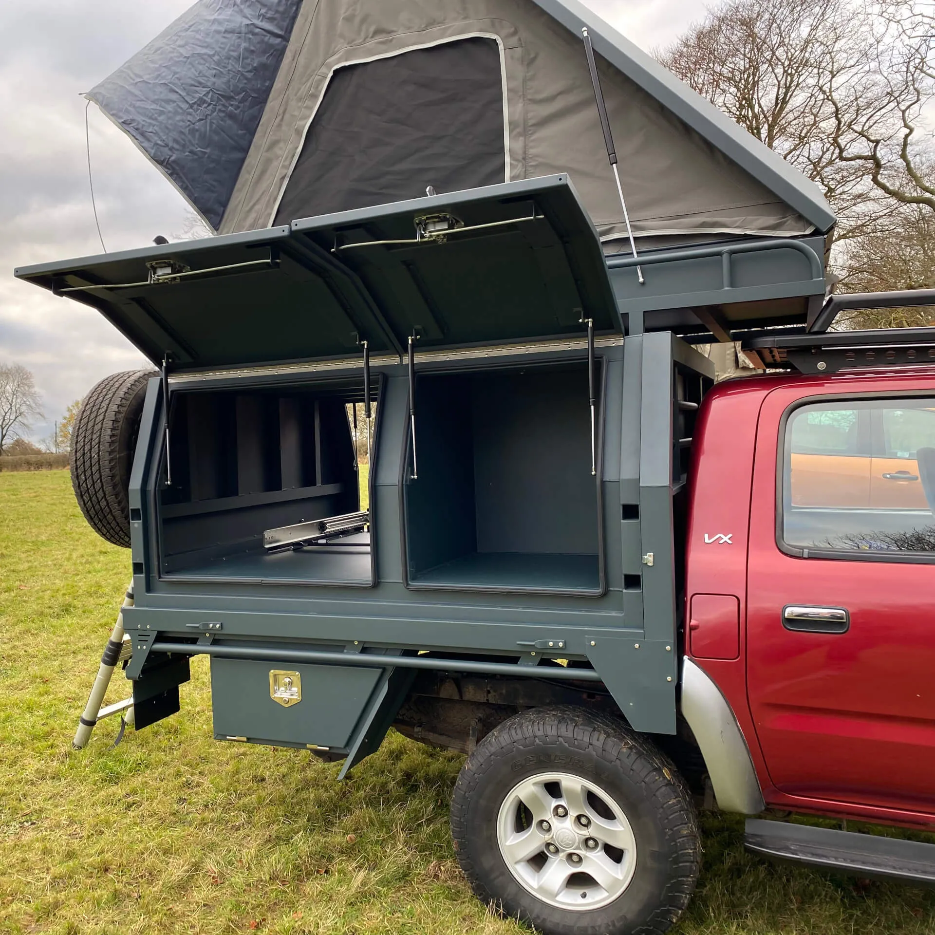 Expedition Camping Pod for UTE Flatbed - 2 Berth