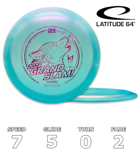 Explorer Opto-Ice Glimmer Kristin Tattar Grand Slam Celebration Disc