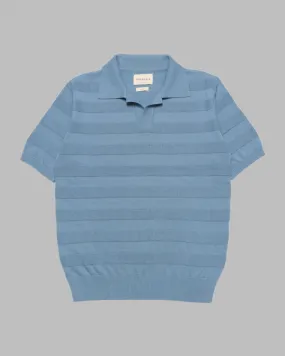 Far Afield Marsan Polo Allure Blue Stripe