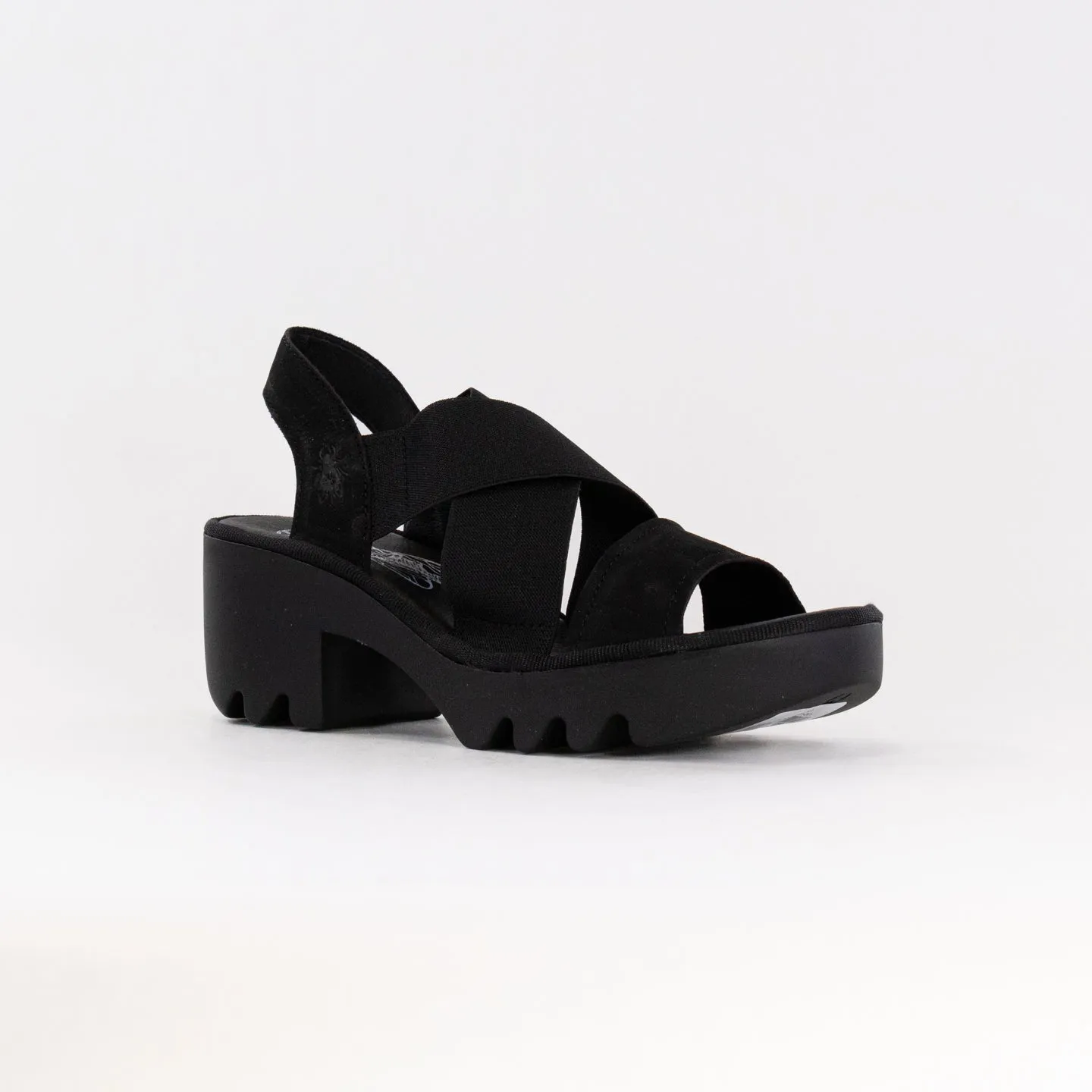 FLY London Crossover Sandals TAJI502FLY (Women's) - Black