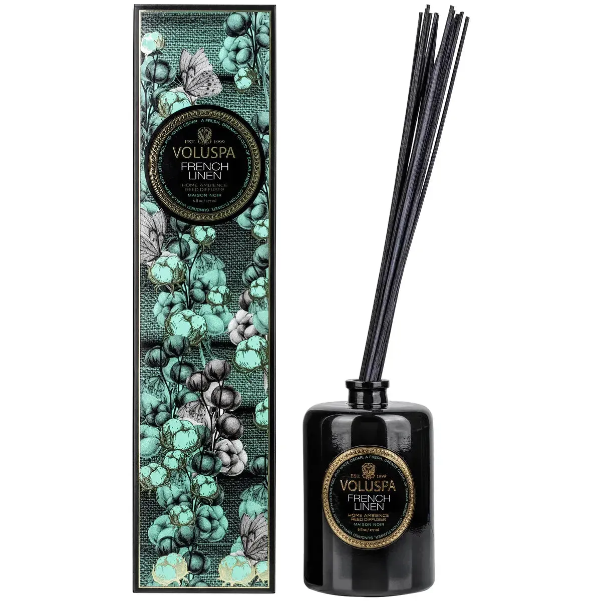 French Linen Reed Diffuser - Natural Home Fragrance