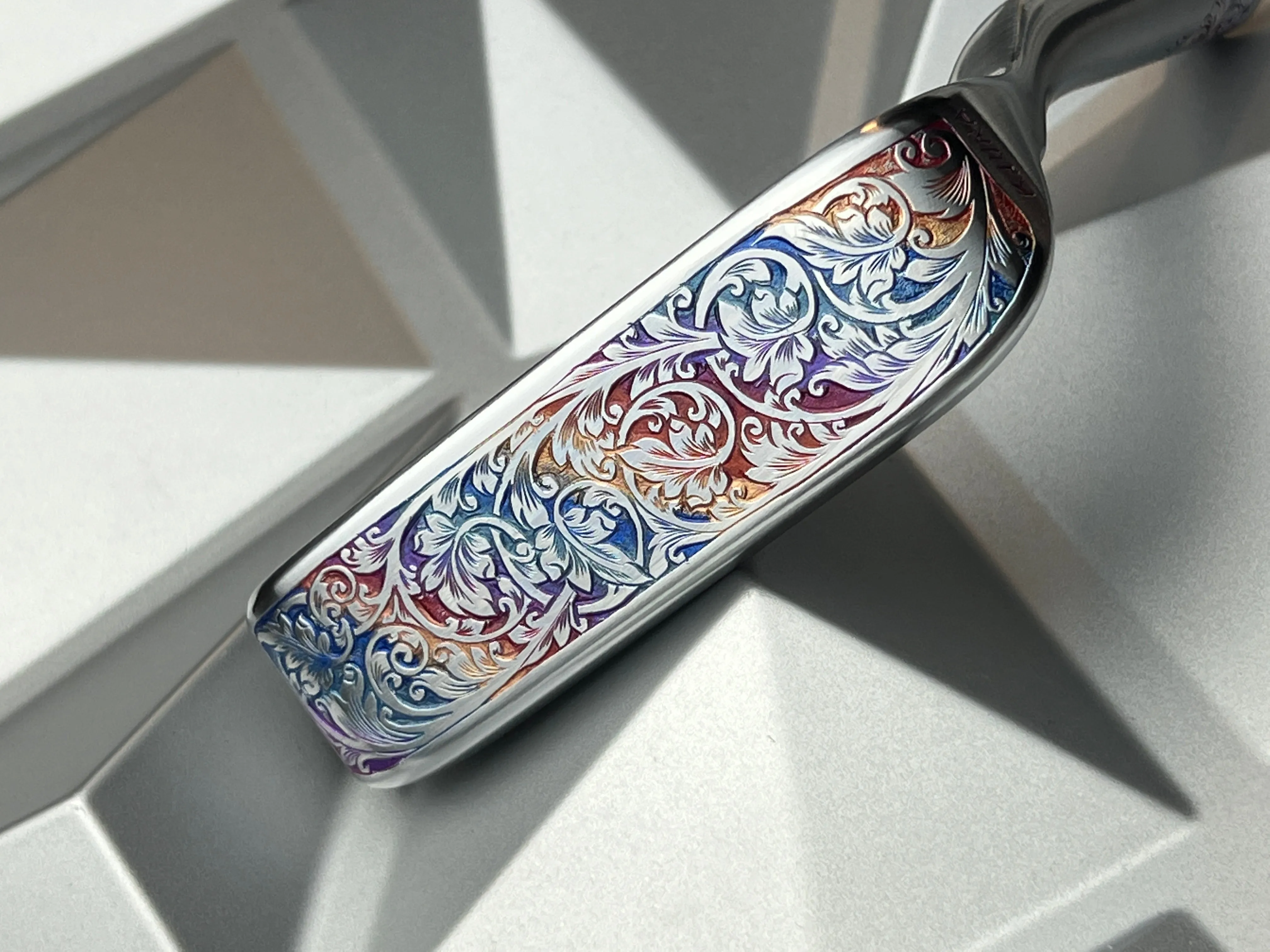 Fujimoto Golf Chromatic Putter - Hand Engraved Iura & Handmade by Ryouhei Fujimoto