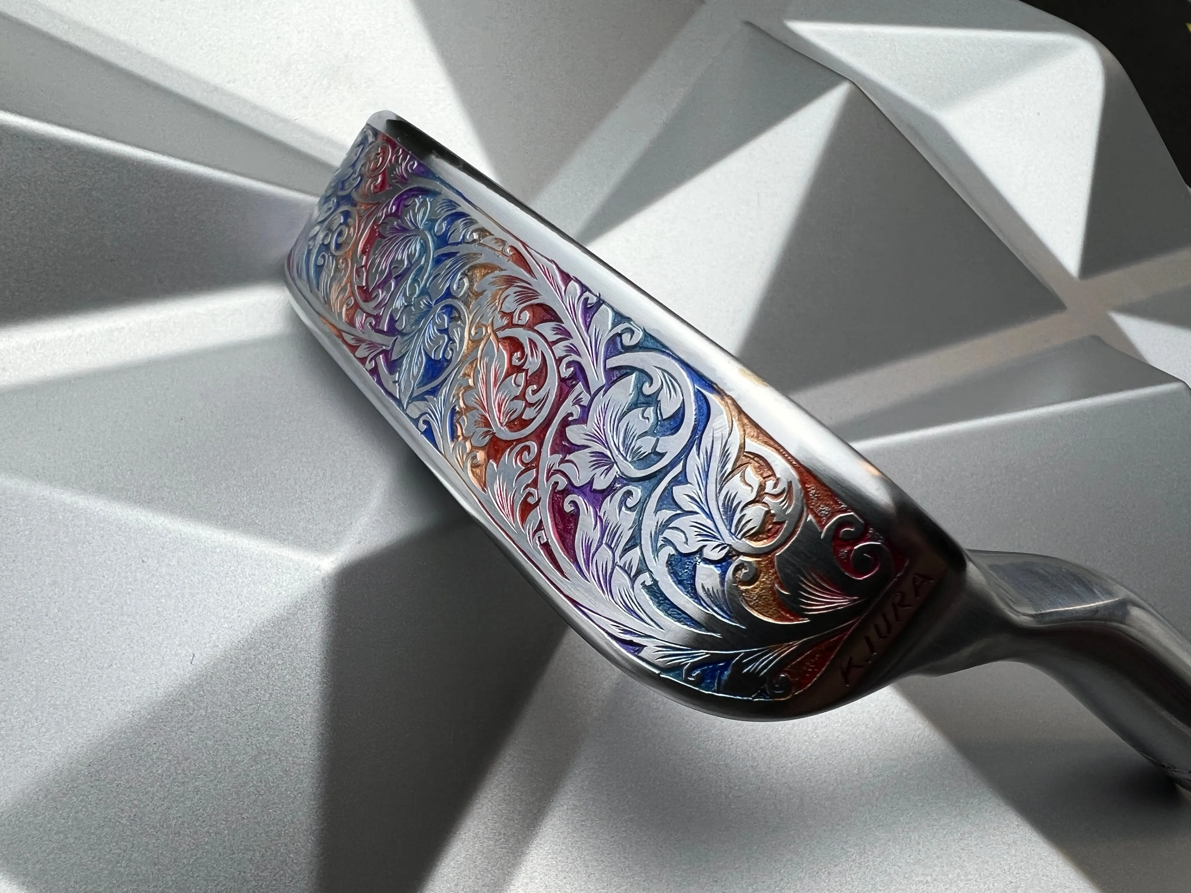 Fujimoto Golf Chromatic Putter - Hand Engraved Iura & Handmade by Ryouhei Fujimoto