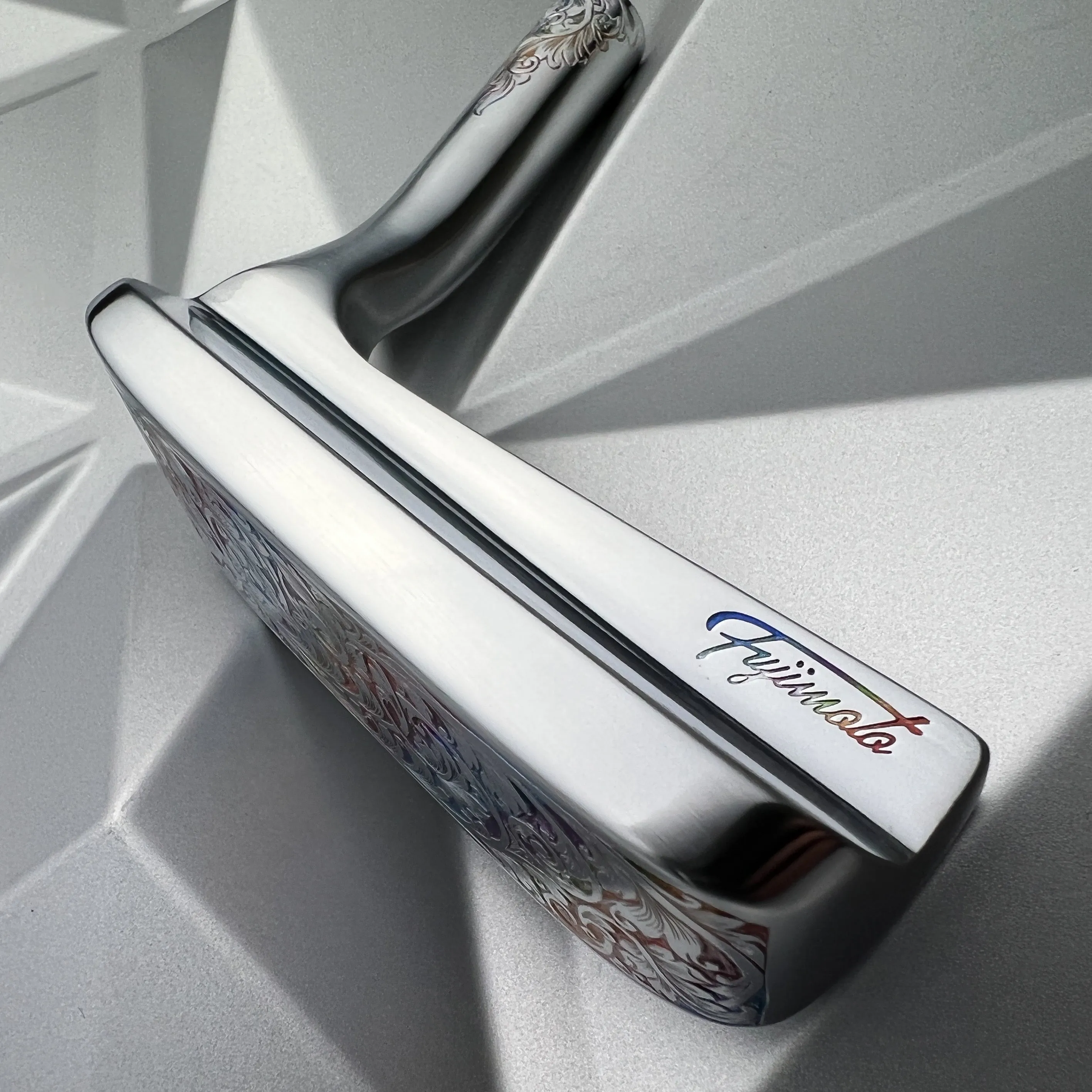 Fujimoto Golf Chromatic Putter - Hand Engraved Iura by Ryouhei Handmade