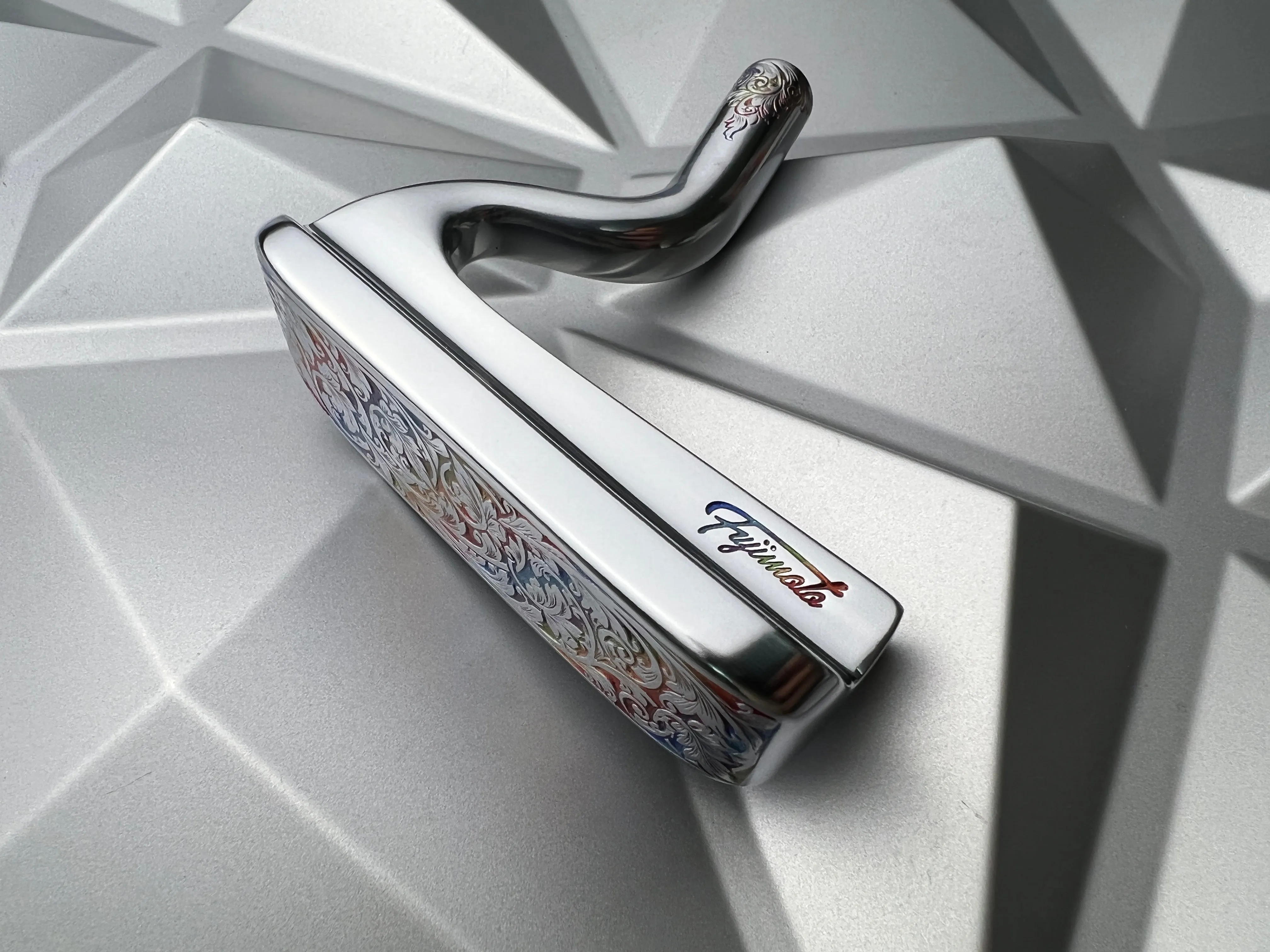 Fujimoto Golf Chromatic Putter - Hand Engraved Iura by Ryouhei Handmade