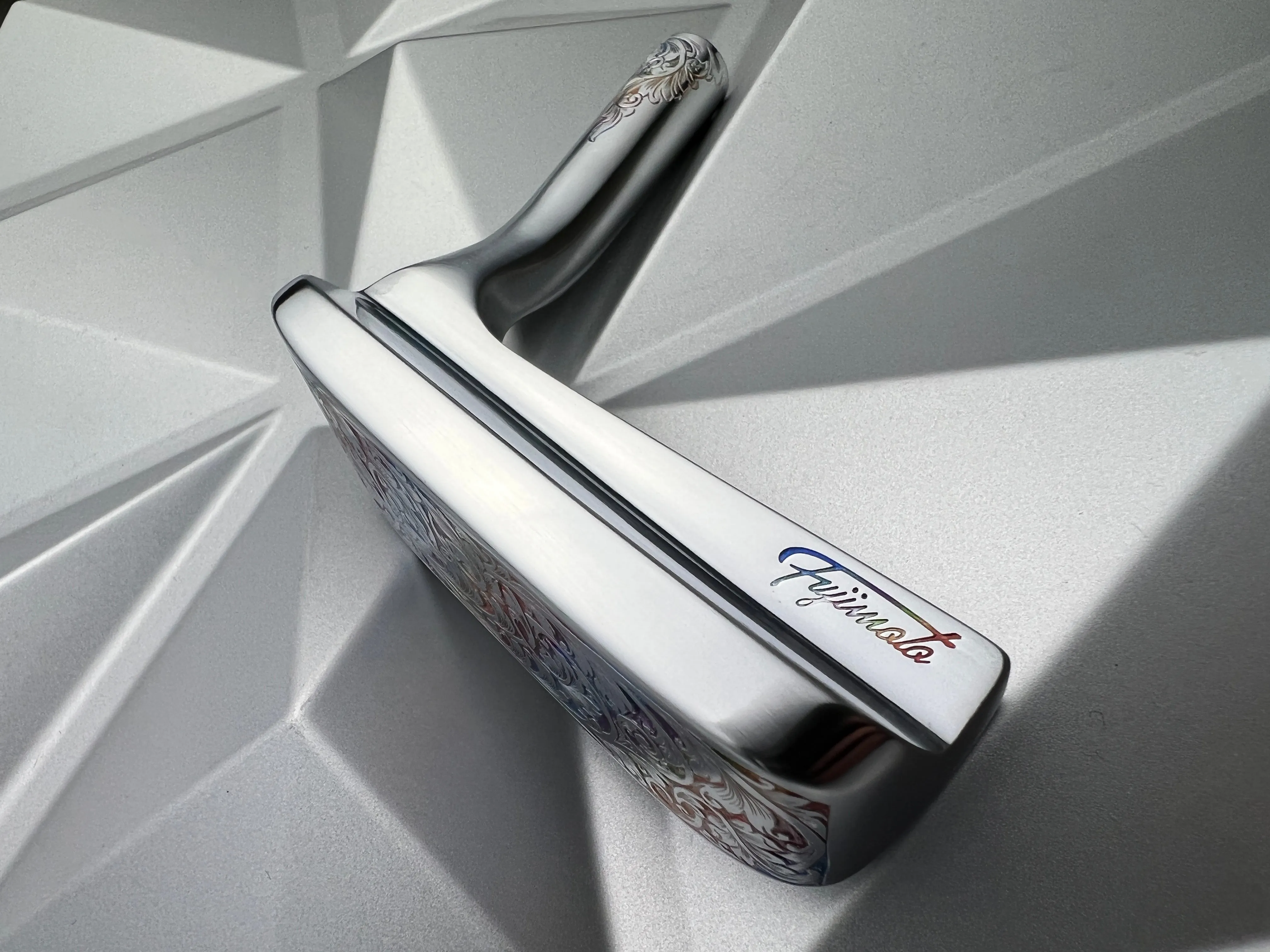 Fujimoto Golf Chromatic Putter - Hand Engraved Iura by Ryouhei Handmade