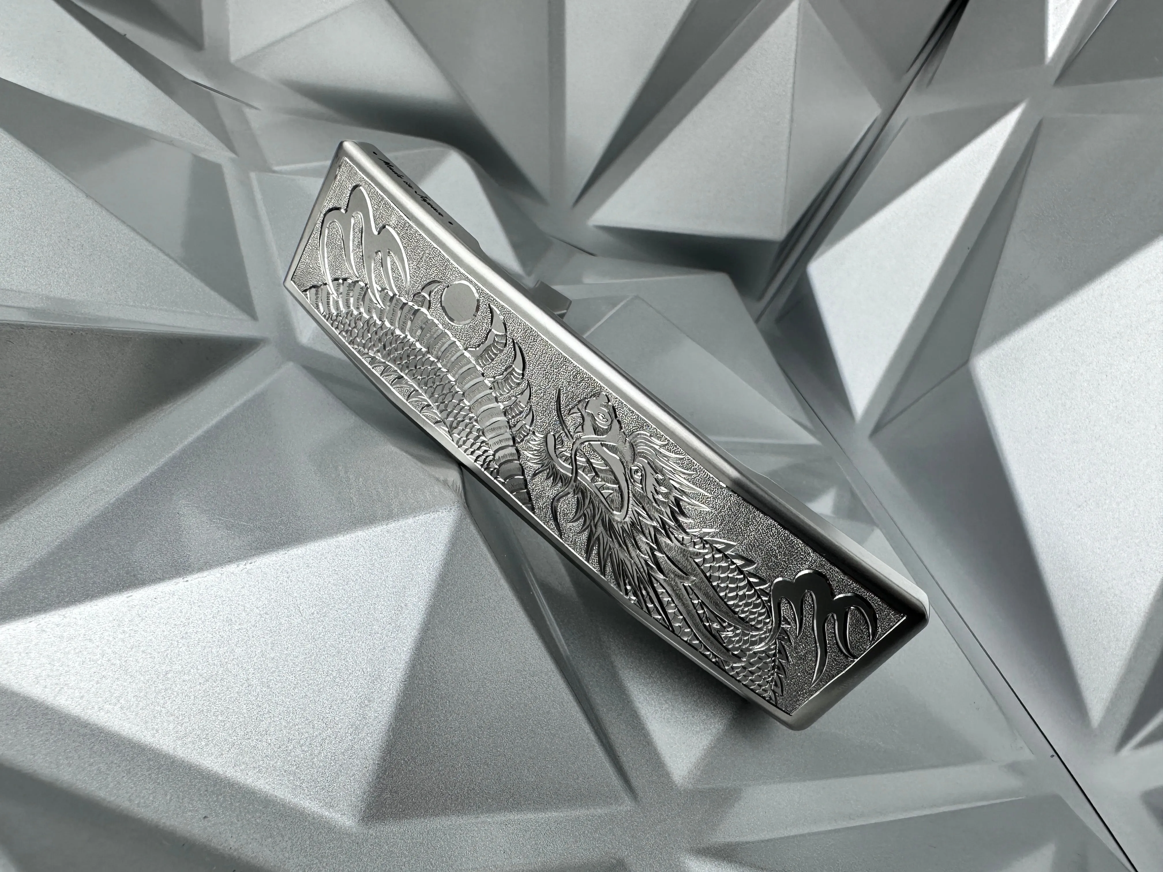 Fujimoto Golf Dragon Year Hand-Engraved 303 Putter by Katsuo Iura.