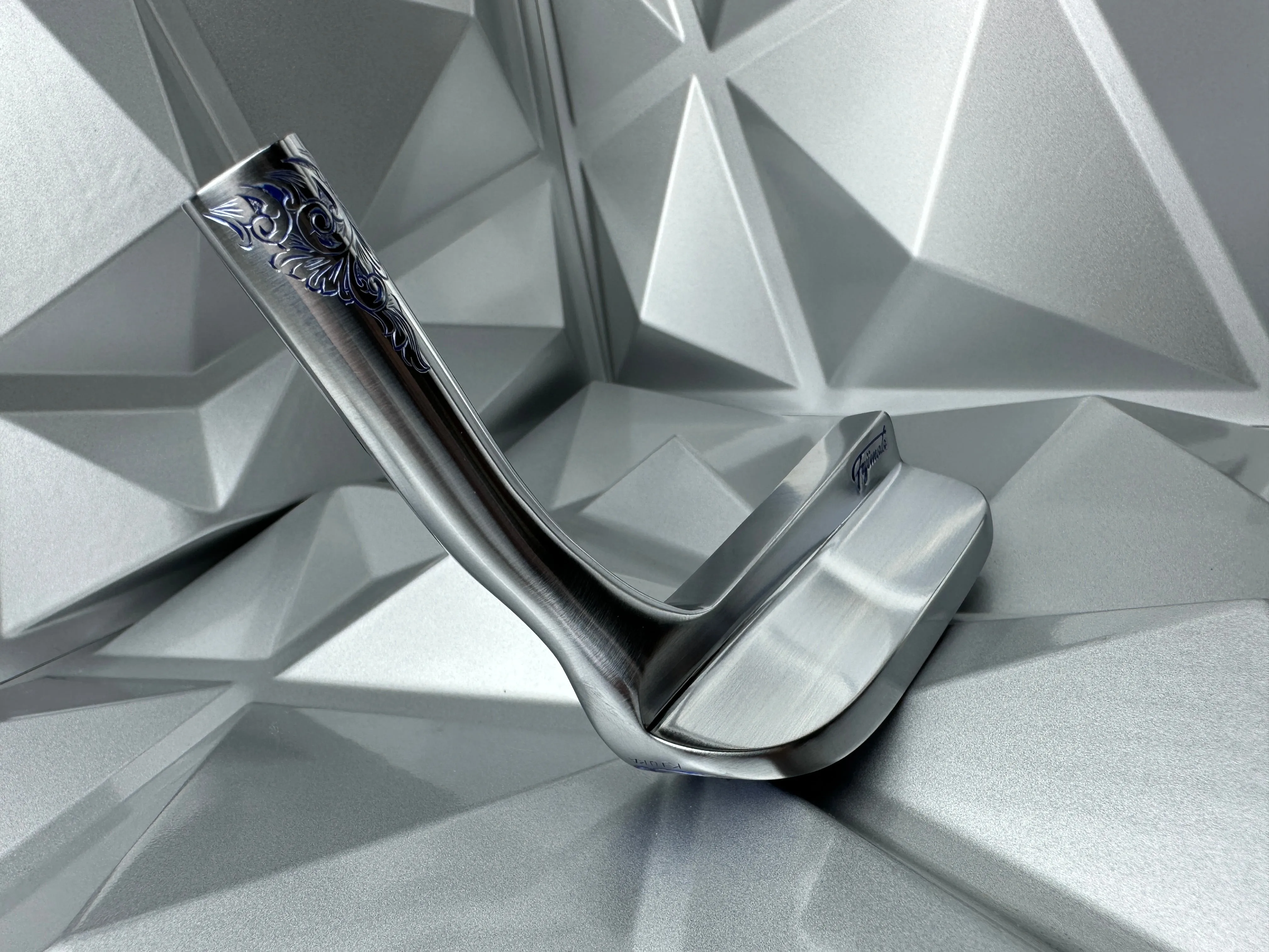 Fujimoto Golf Pearl Blue Putter - Hand Engraved Iura & Handmade by Ryouhei Fujimoto