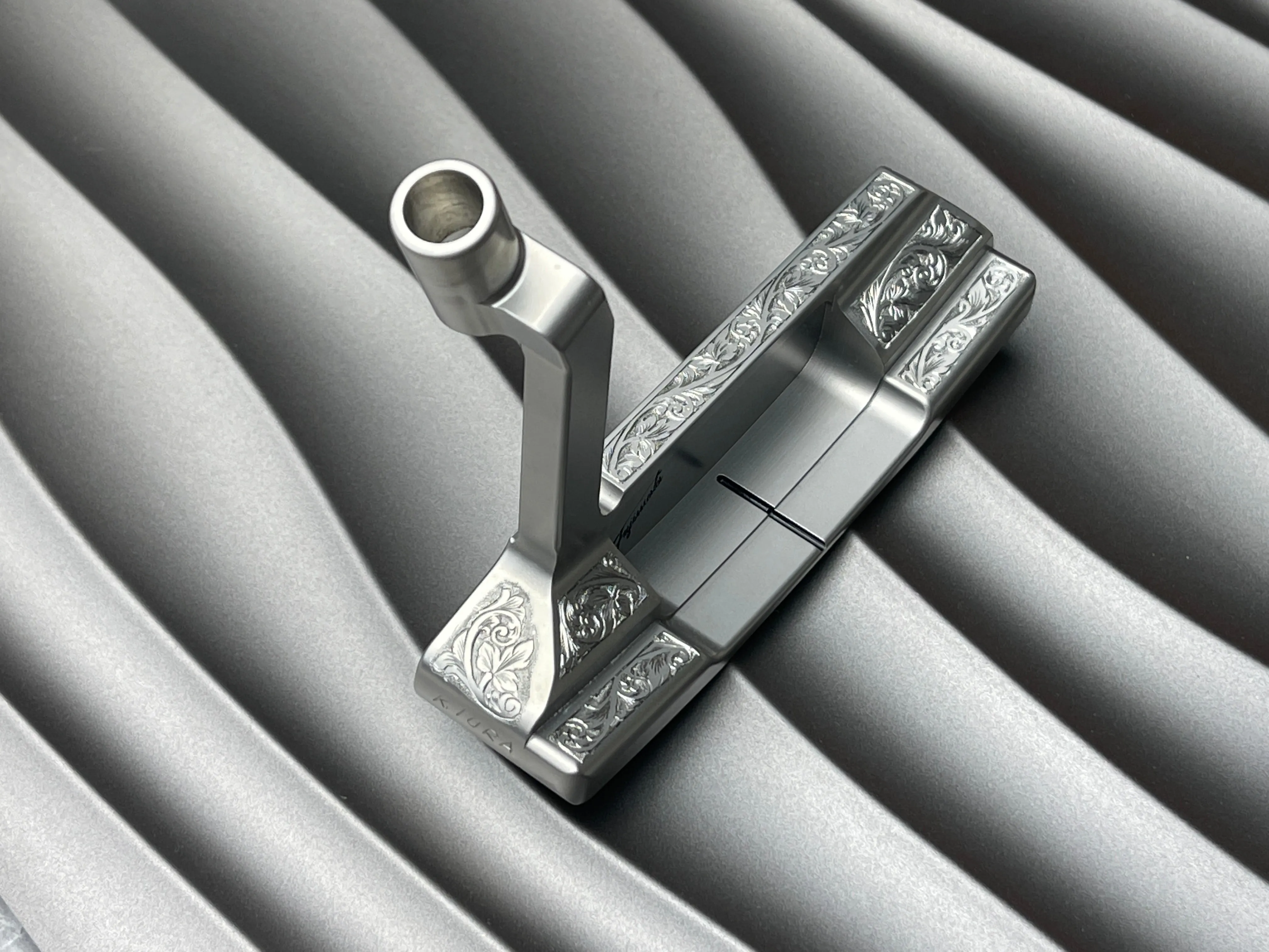 Fujimoto Golf Putter Milled 303 Hand Engrave Iura.