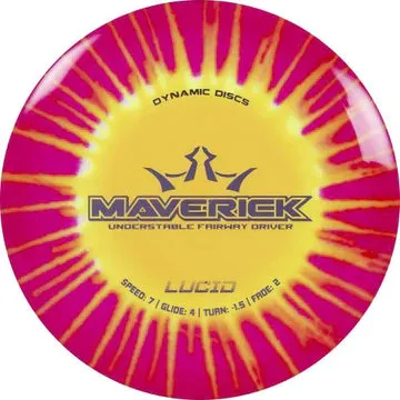 Fuzion Lucid Maverick Dyed Disc Golf