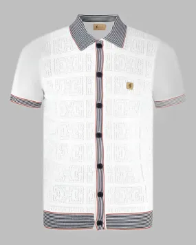 Gabicci SOUL White Polo Shirt