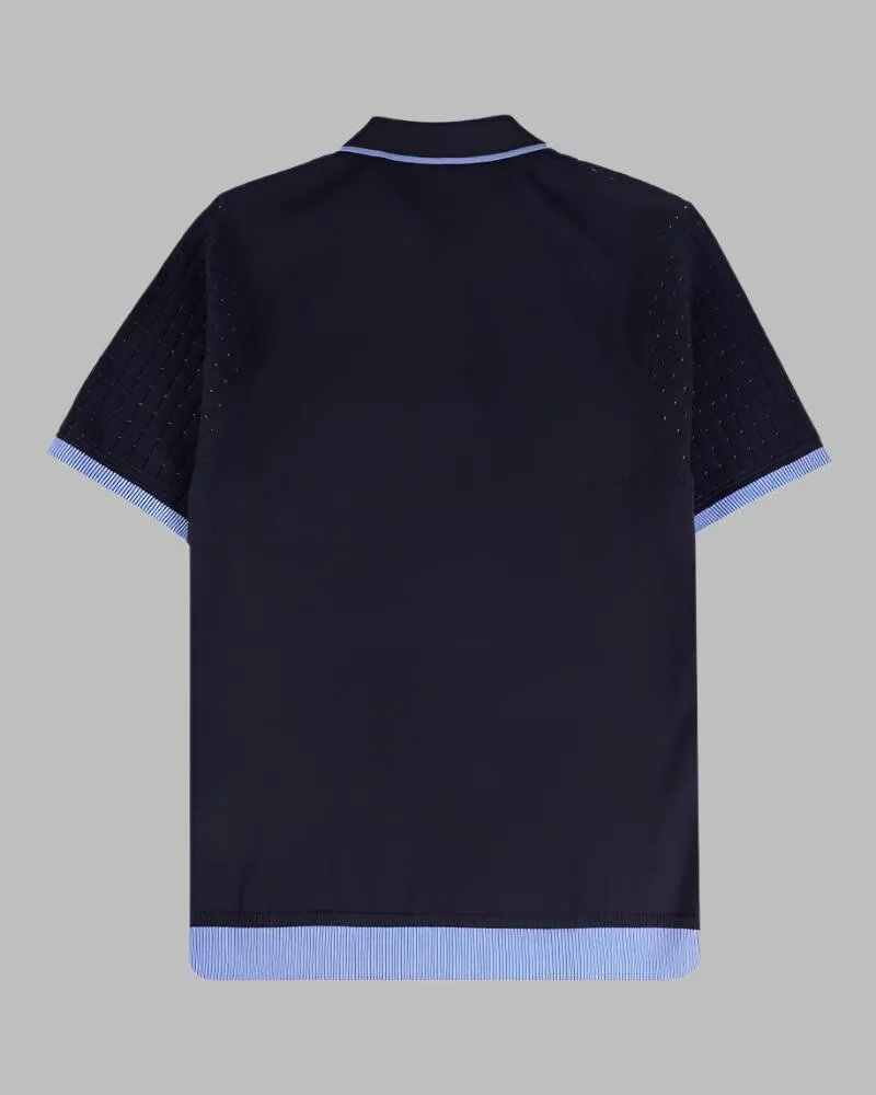 Gabicci Vintage Jura Polo Navy - Buy Online