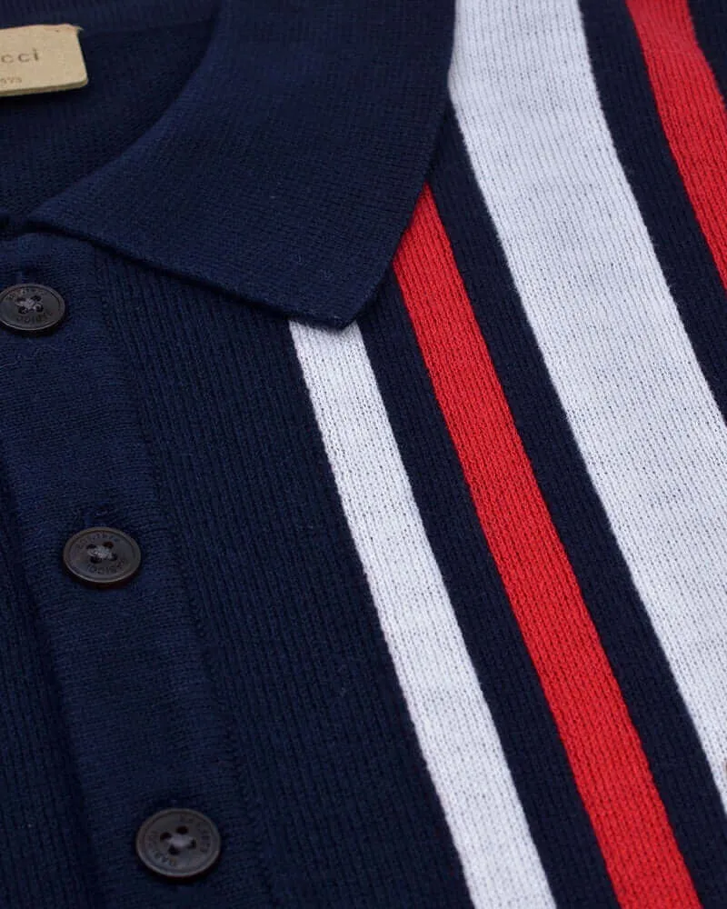 Gabicci Vintage Navy Polo Shirt