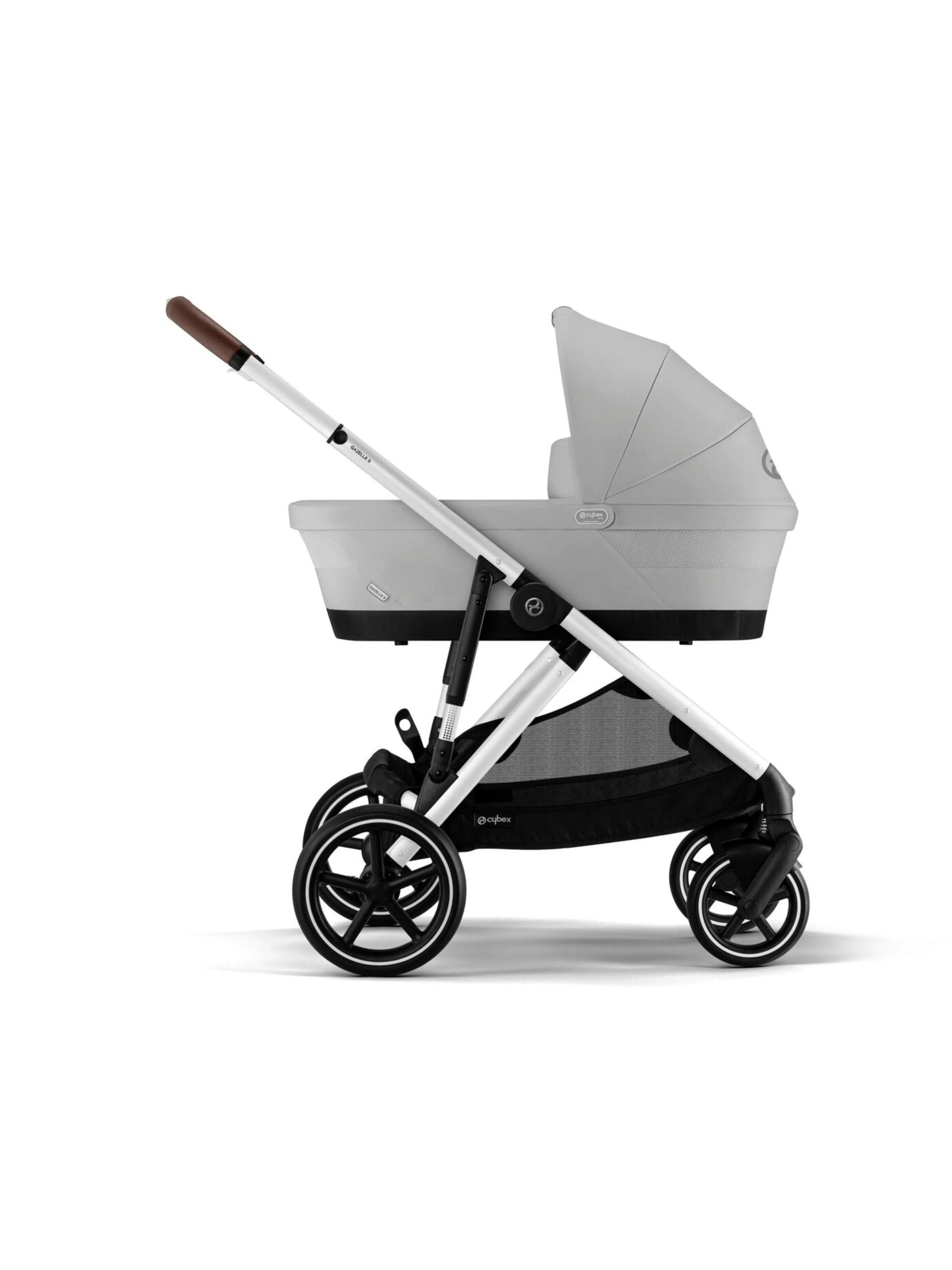 Gazelle Grey Stroller.