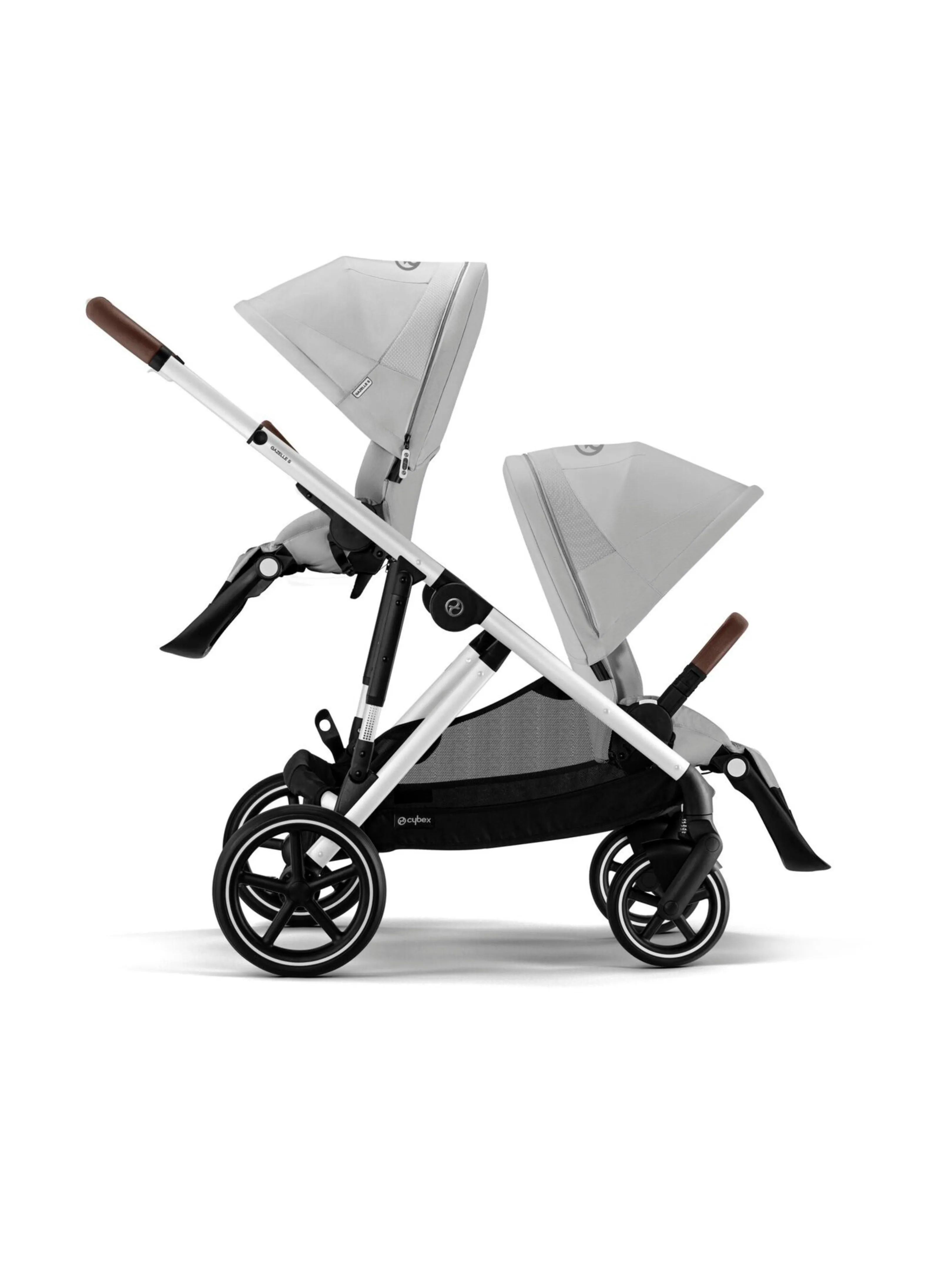 Gazelle Grey Stroller.