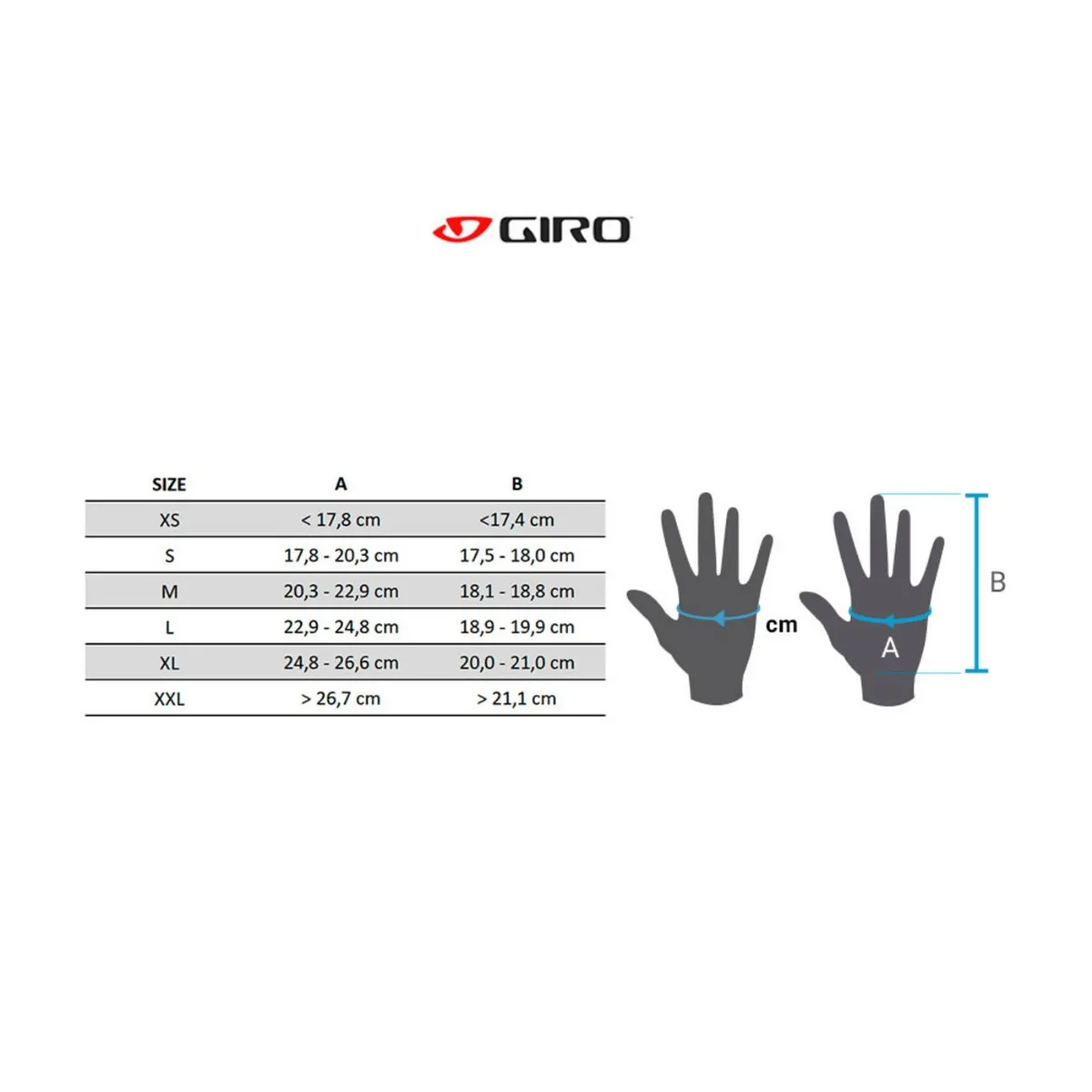 Giro red gel short gloves