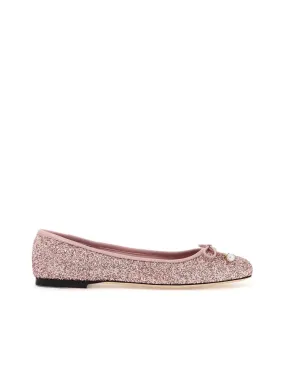 Glittery Elm Ballet Flats