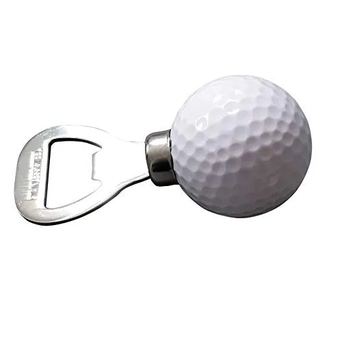 Golf ball bottle opener for golf enthusiasts - perfect golfing gift for dad - top golf gifts