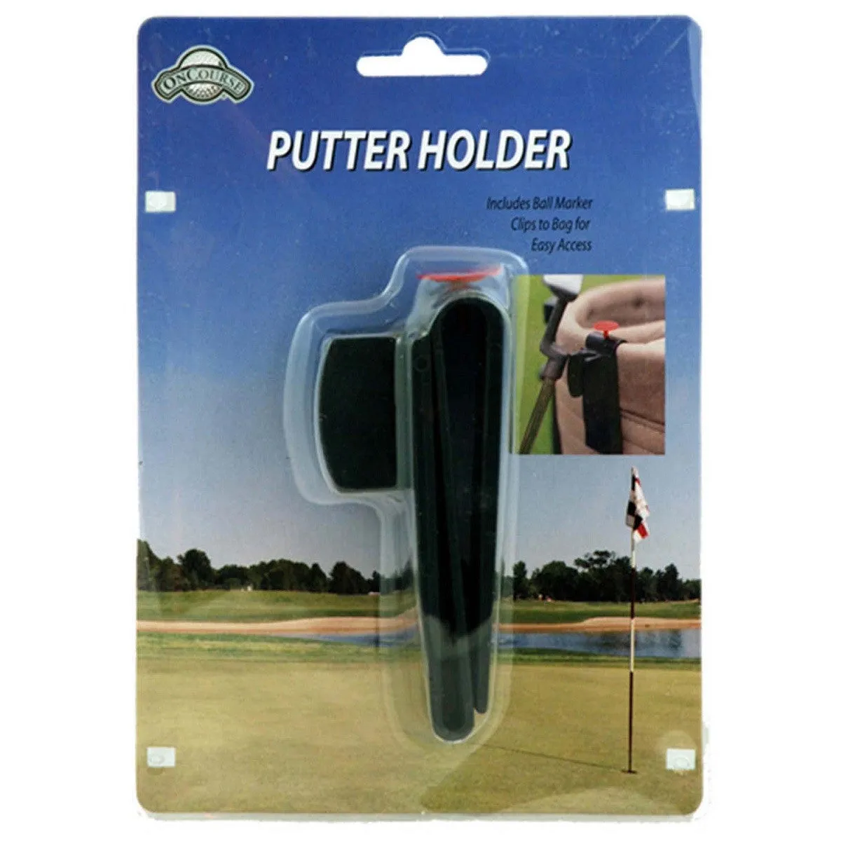 Golf Putter Club Holder Attachment