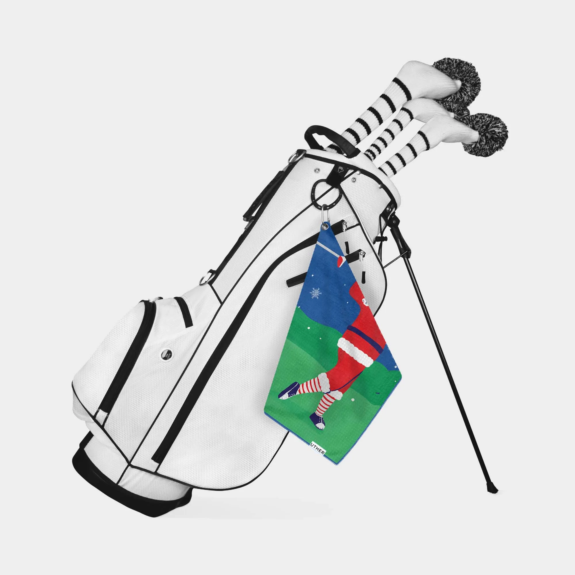 Golf Santa Cart Towel: Buy now!