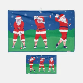 Golf Santa Cart Towel: Buy now!