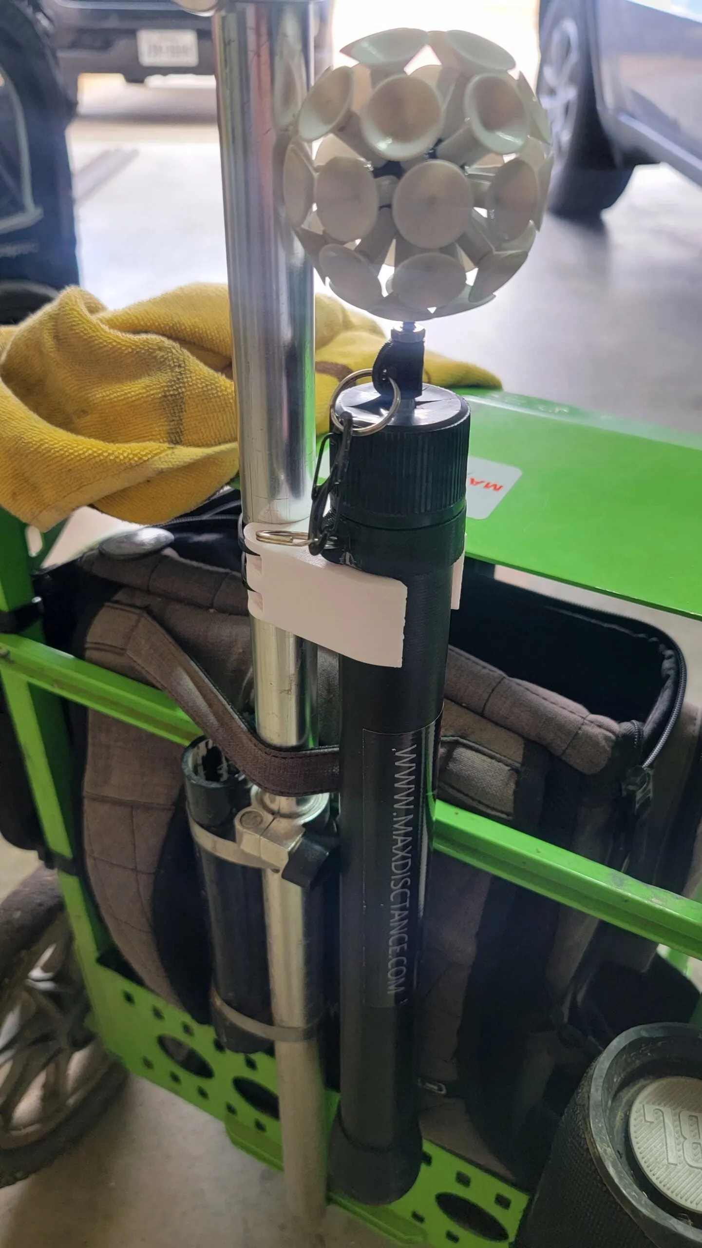 Google-friendly Cart Mounting Solution