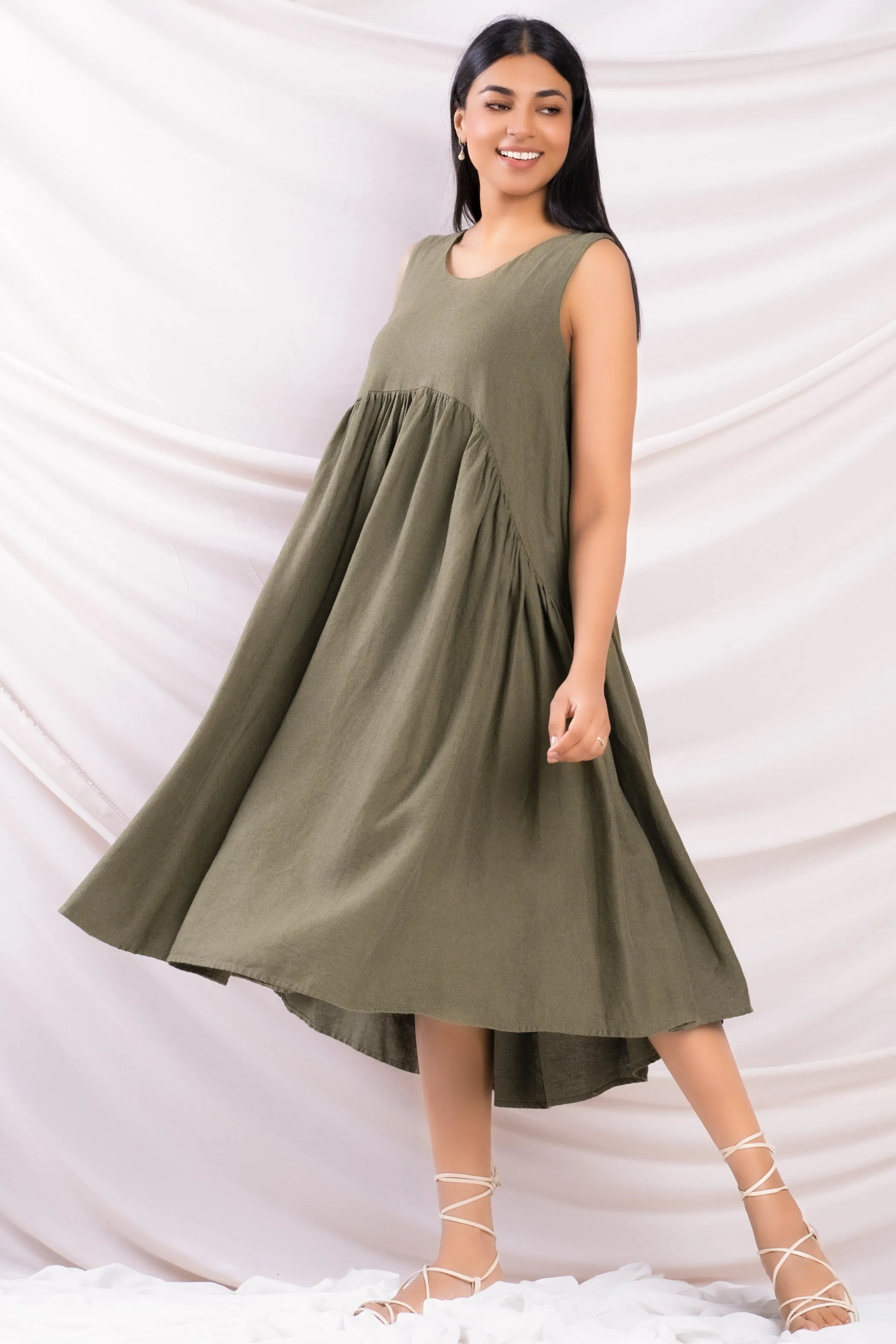 Green Tent Dress - Buy Now - Affordable Prices - Limited Stock Available