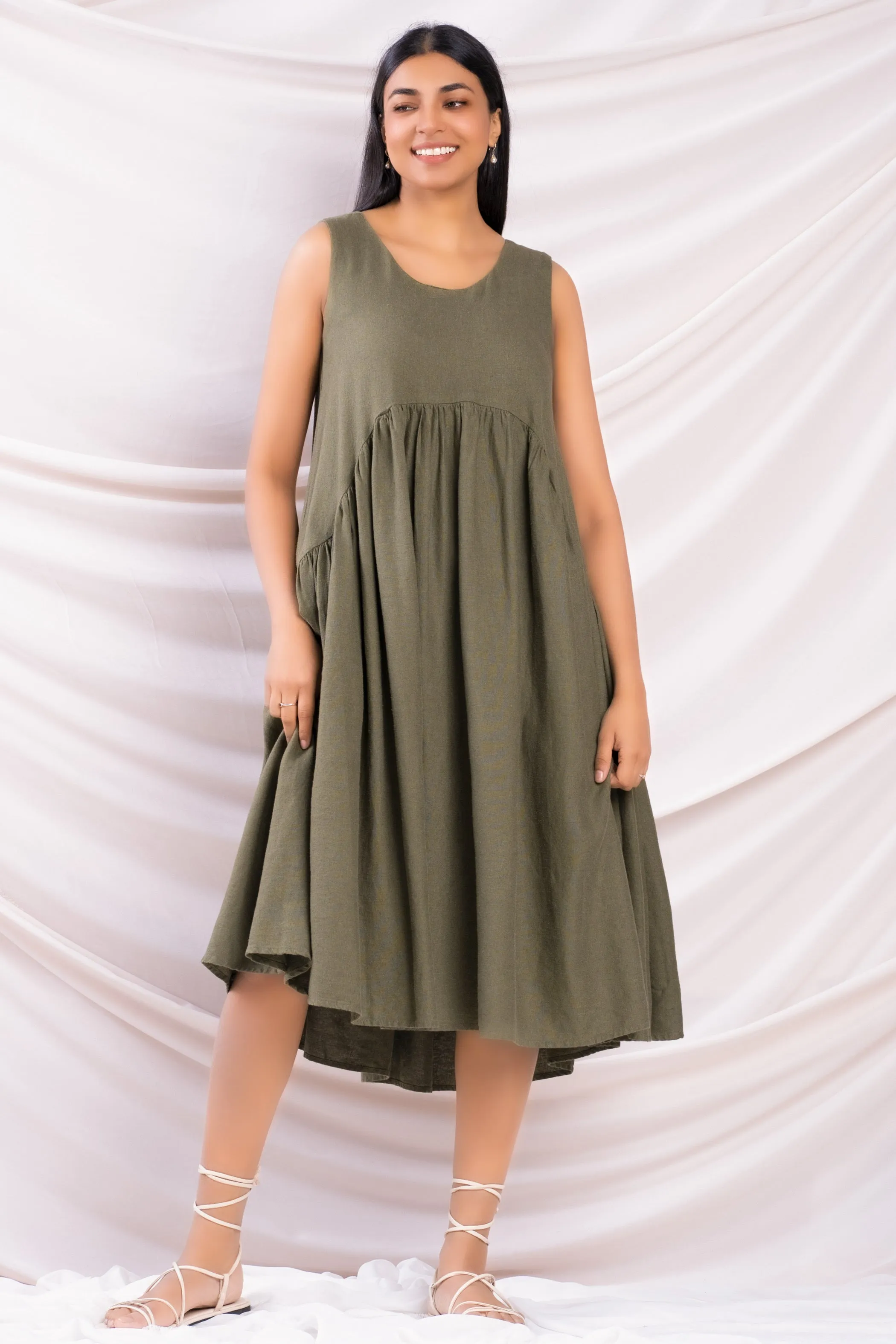 Green Tent Dress - Buy Now - Affordable Prices - Limited Stock Available