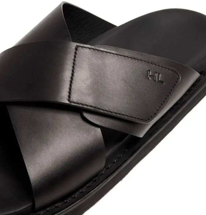 Harrys of London Promenade Cross sandals Black