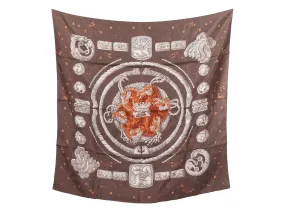 Hermès Ors Nomades Silk Scarf 90cm