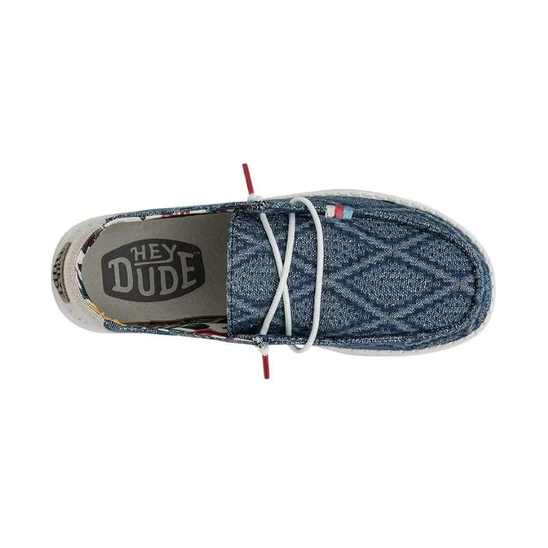 Hey Dude Women’s Wendy BOHO Shoes – True Blue