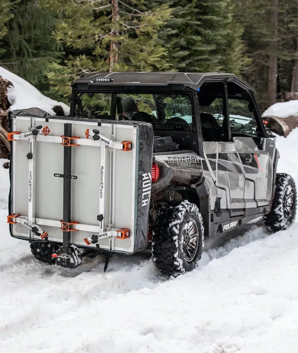 Hitch Tent Rack.