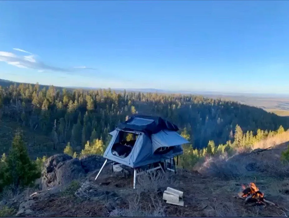 Hitch Tent Rack.