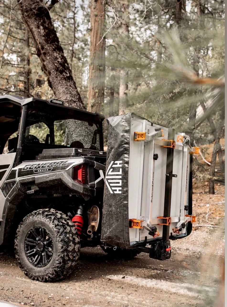 Hitch Tent Rack.