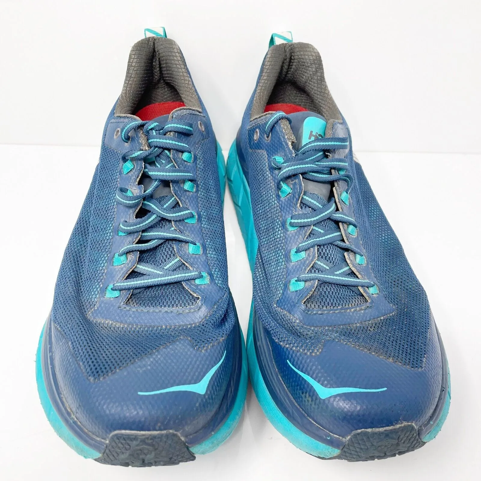 Hoka One One Womens Challenger ATR 4 1018295 PBLB Blue Running Shoes Sneaker 9.5