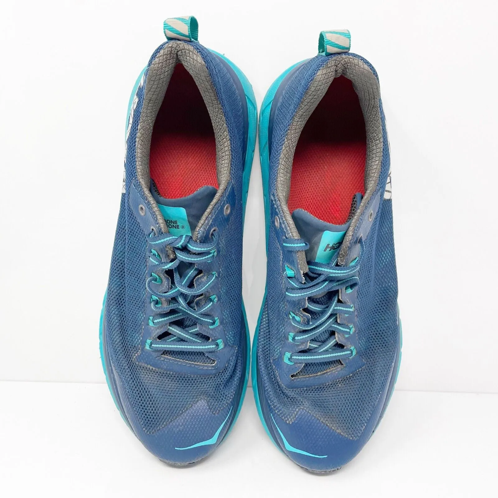 Hoka One One Womens Challenger ATR 4 1018295 PBLB Blue Running Shoes Sneaker 9.5