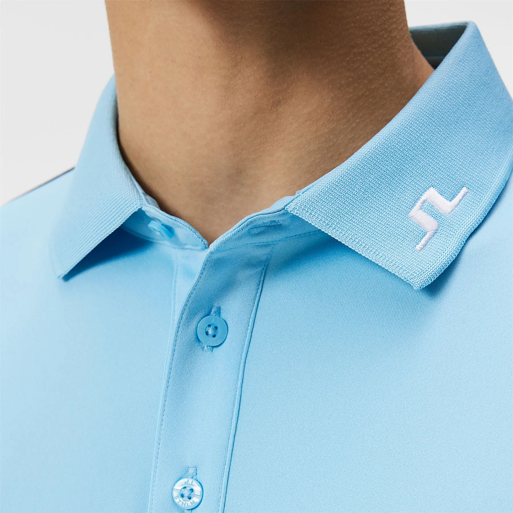 Jeff Regular Fit Jersey Polo SS24 Baltic Sea Blue