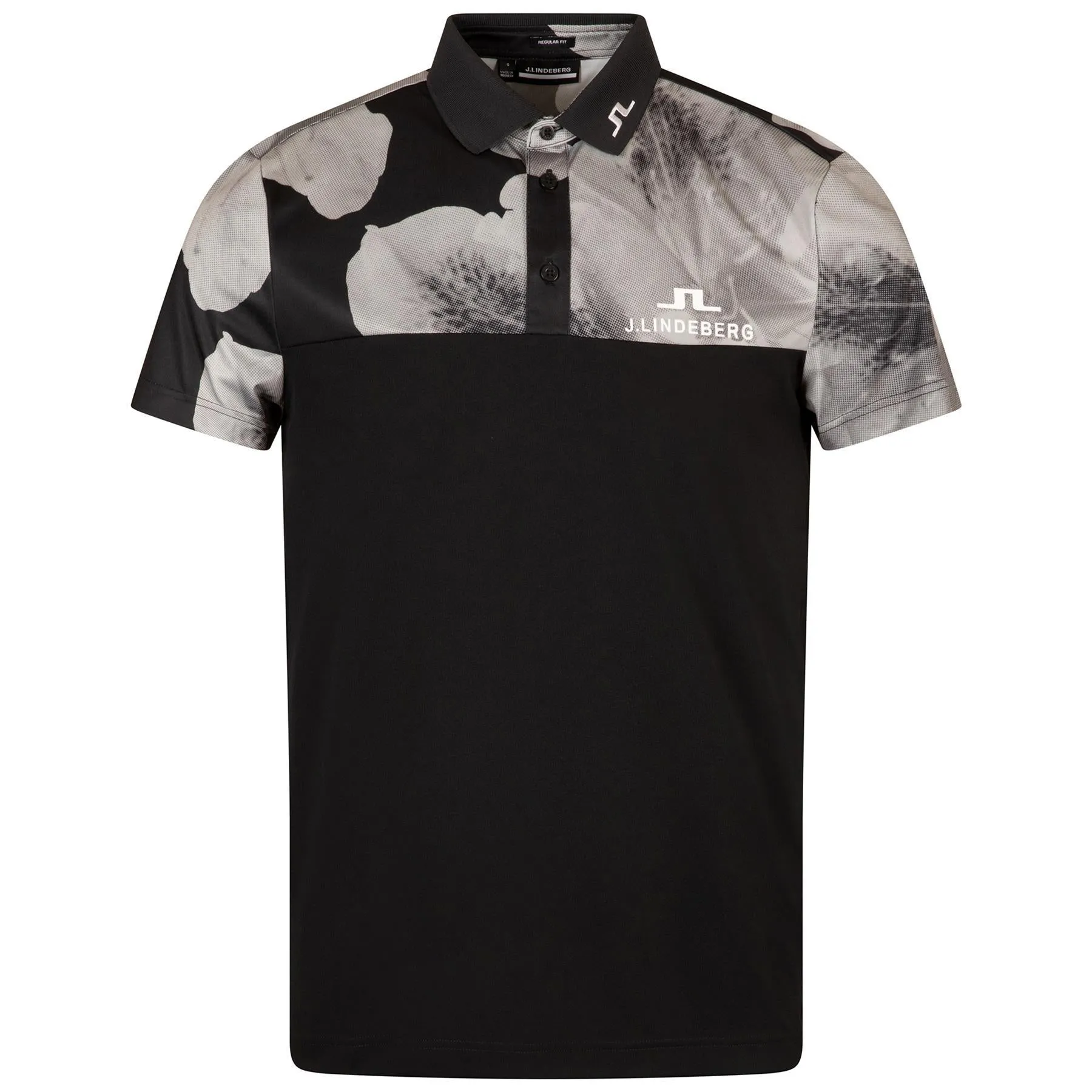 Jeff regular fit Texas jersey tour polo black - SS24 - Results