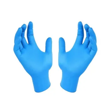 KQ KQ - Vitrile Disposable Vinyl & Nitrile Blend Gloves -blue (S) S -47%