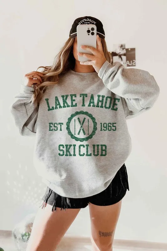 Lake Tahoe Ski Club Sweatshirt - Graphic Design