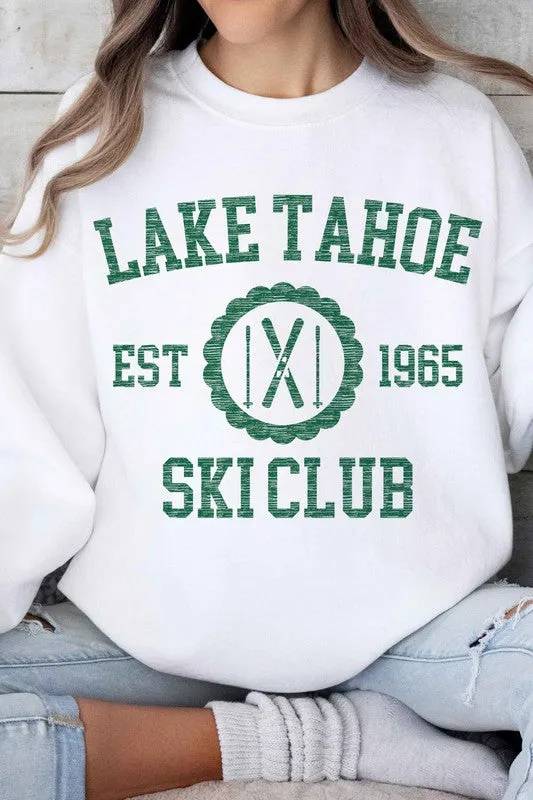 Lake Tahoe Ski Club Sweatshirt - Graphic Design