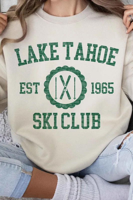 Lake Tahoe Ski Club Sweatshirt - Graphic Design