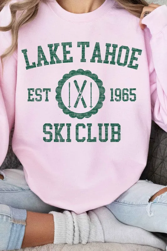 Lake Tahoe Ski Club Sweatshirt - Graphic Design