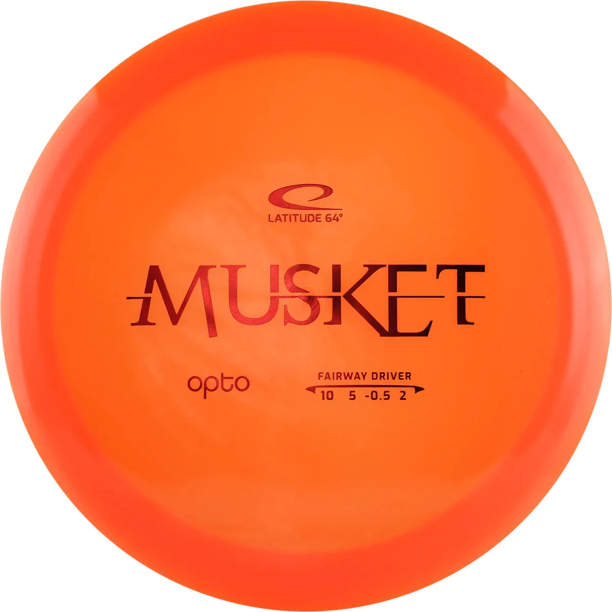 Latitude 64 Musket golf disc | Speed 10 | Glide 5 | Turn -.5 | Fade 2