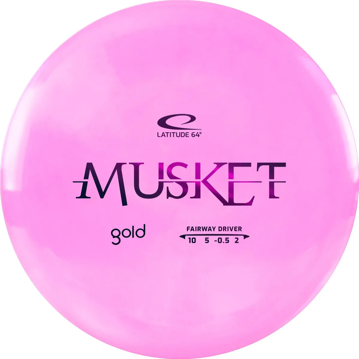 Latitude 64 Musket golf disc | Speed 10 | Glide 5 | Turn -.5 | Fade 2